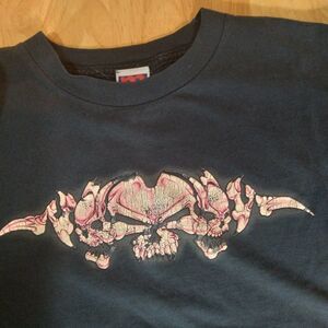 Vintage Mixology Skulls Graphic T-Shirt